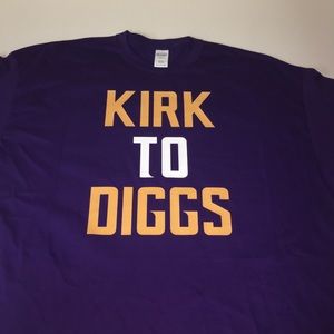 Minnesota Vikings Kirk to Diggs Shirt